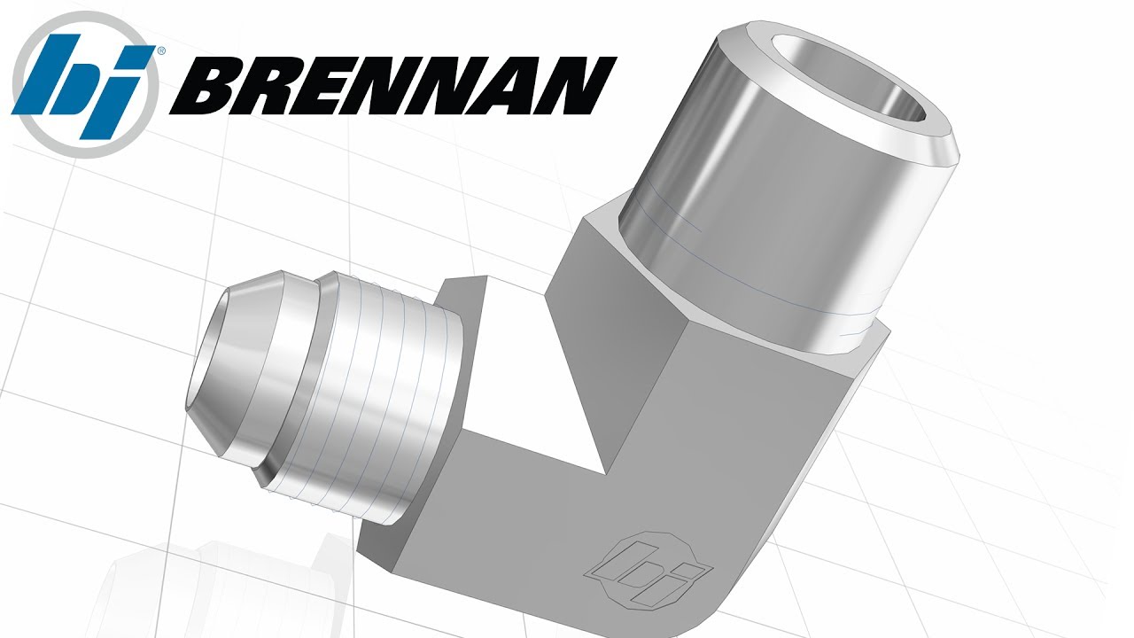 How to Search, Configure and Download Hydraulic and Pneumatic Fittings from Brennan Inc.