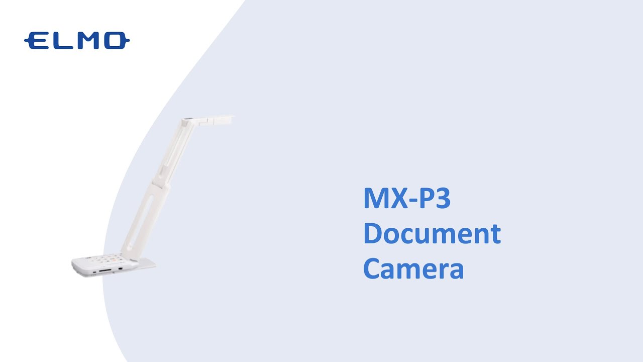 MX-P3: Portable 4K Document camera