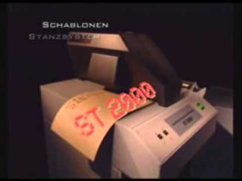 Schablonenstanzsystem ST 2000