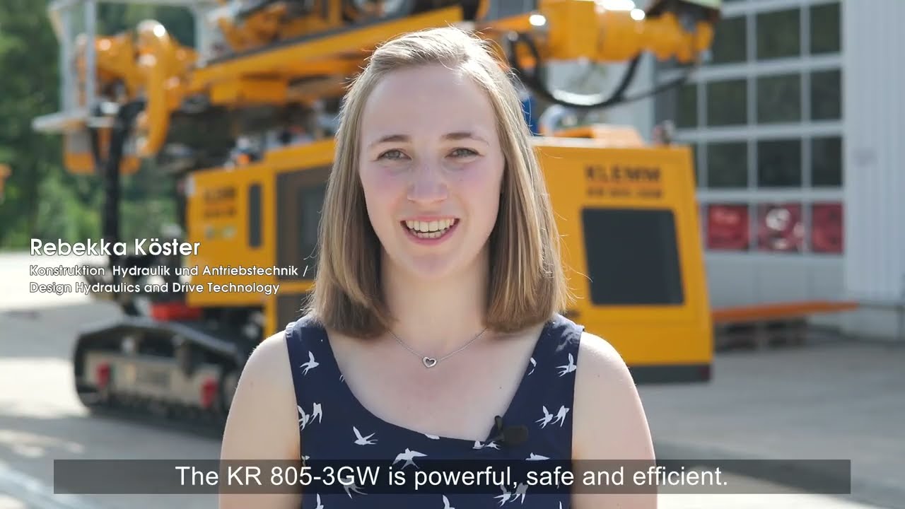 Geothermiebohrgerät / Geothermal Drilling Rig KLEMM KR 805-3GW