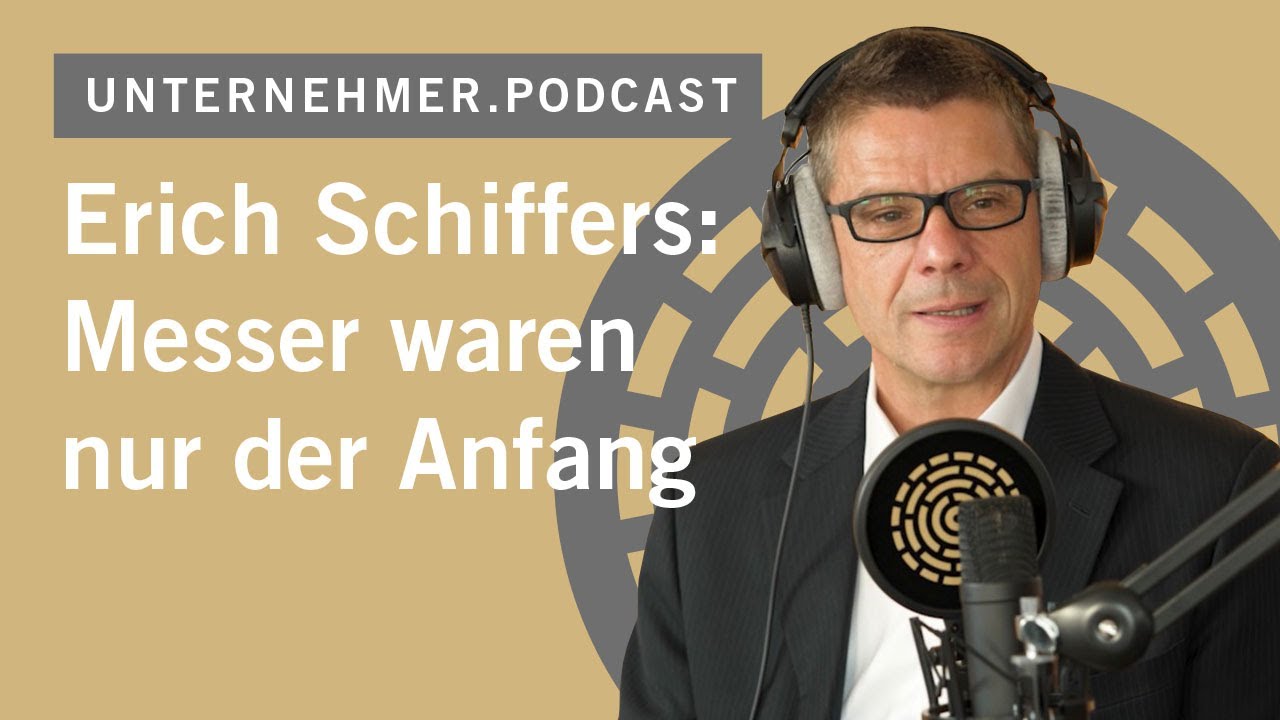 Erich Schiffers im Kontora Unternehmer Podcast.