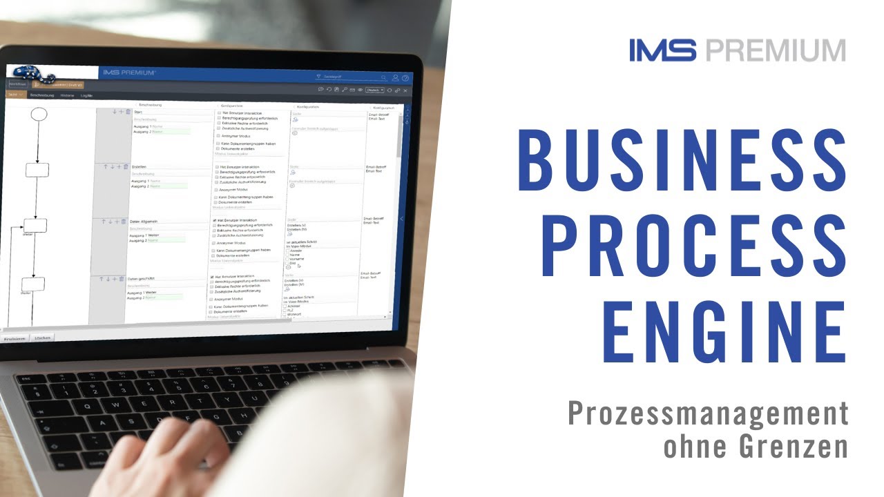 Prozesse zum Leben erwecken mit IMS PREMIUM «Business Process Engine» (Prozessausführung BPM)