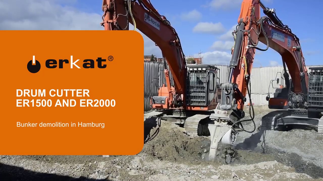 Demolition, Erkat ER 1500 & ER 2000