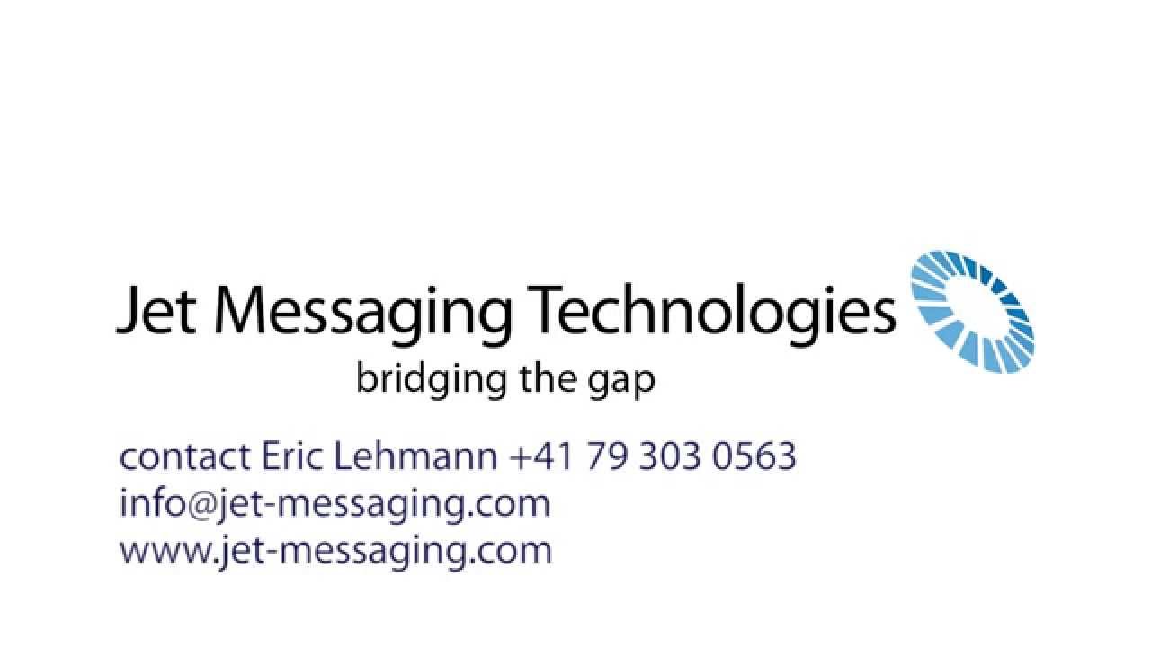 JET Messaging Technologies - The XML Library Company
