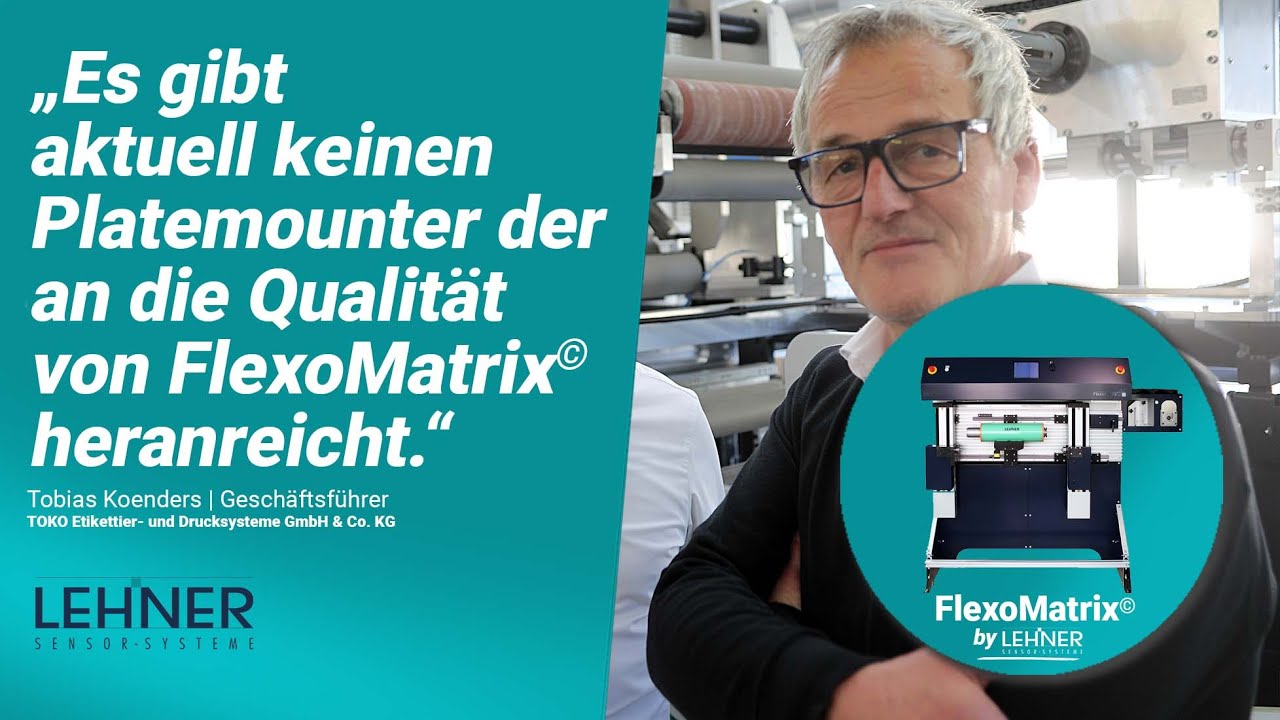Platemounter FlexoMatrix bei TOKO aus Erbach: "Es gibt auf dem Markt nichts besseres!"