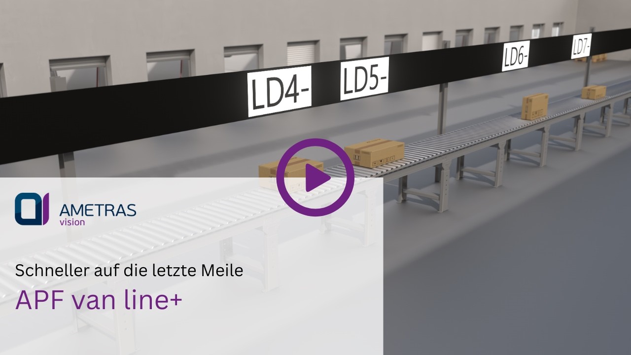 Schneller auf die letzte Meile mit der Pre-Sort-Lösung APF van line+
