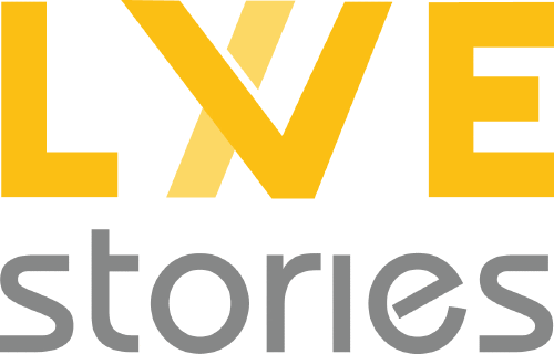 Logo der Firma LYVE stories