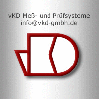 Logo der Firma vKD Meß- und Prüfsysteme von Kruedener & Danckwerts GmbH