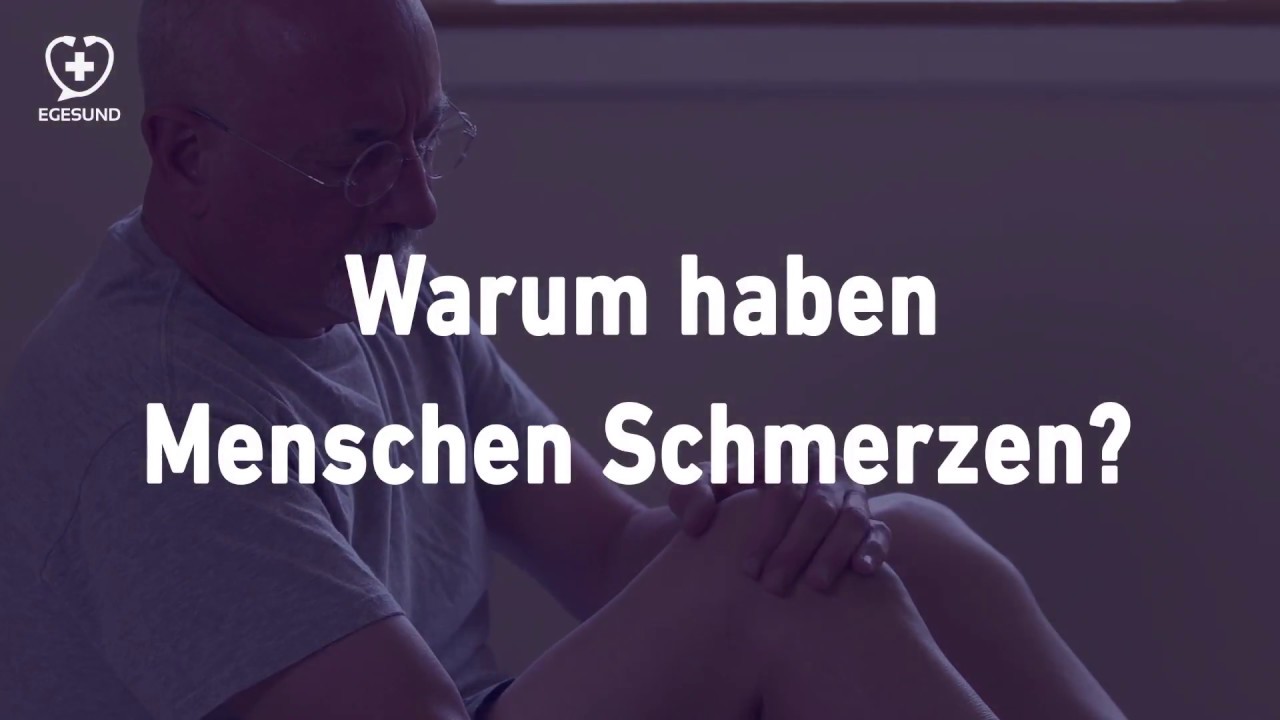 Warum haben Menschen Schmerzen?