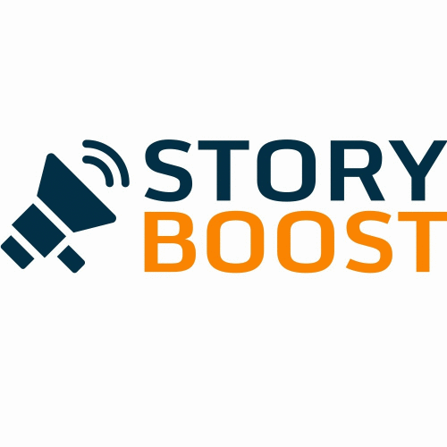Logo der Firma Story Boost - Agentur für Public Relations und Content Marketing
