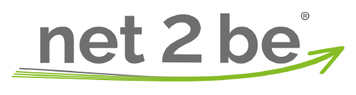 Company logo of net2be