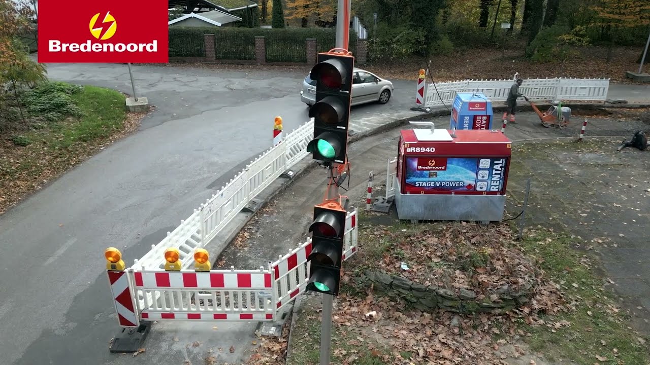 Grünes Licht für hybride Energie: Emissions- & geräuscharme Baustellenversorgung  Bredenoord 926 Abonnenten  Abonnieren