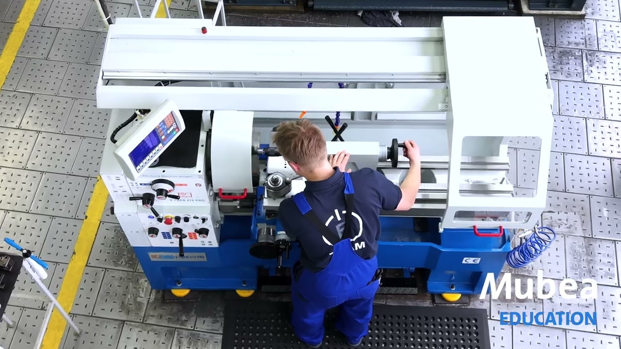 Mubea Ausbildung an der KNUTH V-Turn 410 Pro – moderne Zerspanung in der Praxis