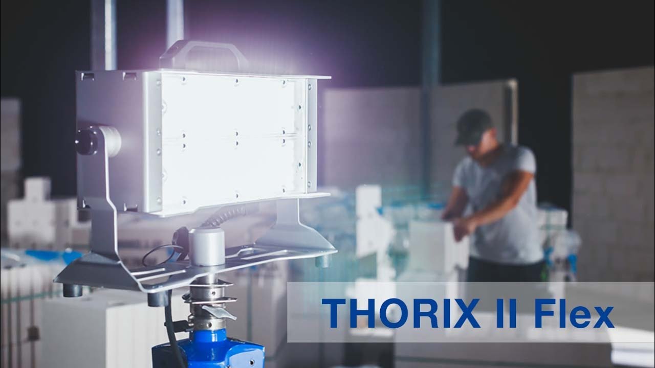 Lichtstark und flexibel – SONLUX präsentiert THORIX II Flex