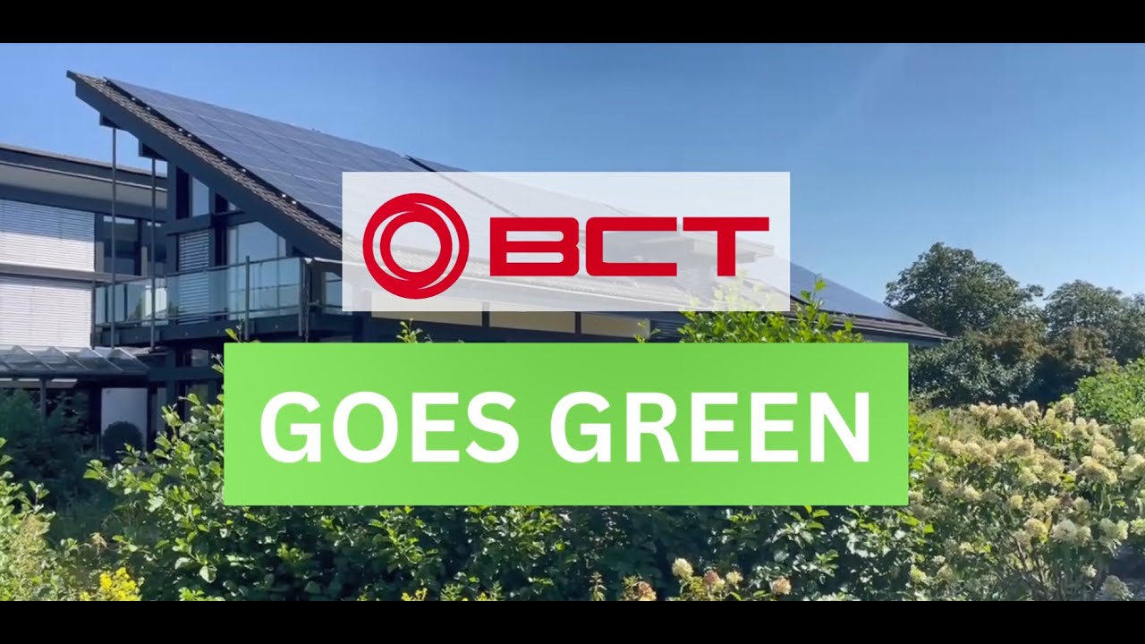 BCT GOES GREEN