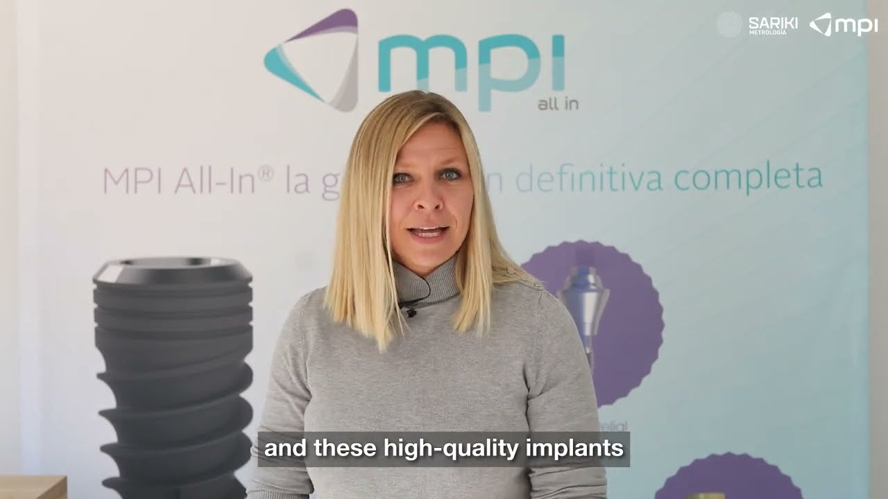 MPI chooses VICIVISION for the quality control of 22million dental implant screws exported worldwide