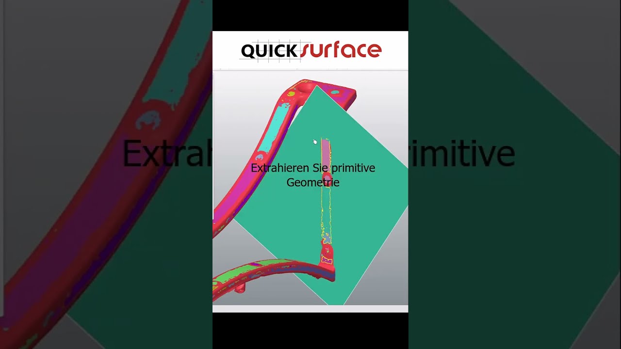 QUICKSURFACE: Scandaten im CAD nutzen - ganz ohne Frust