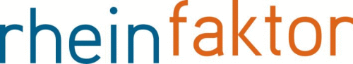 Logo der Firma rheinfaktor agentur für kommunikation GmbH