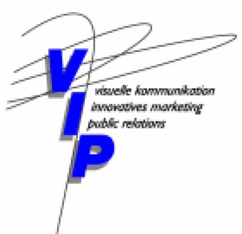 Logo der Firma V.I.P. Kommunikation