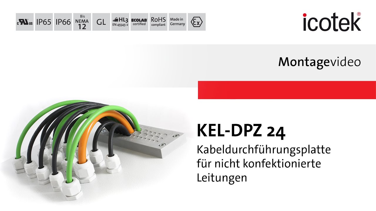 icotek Kabeldurchführung KEL-DPZ 24