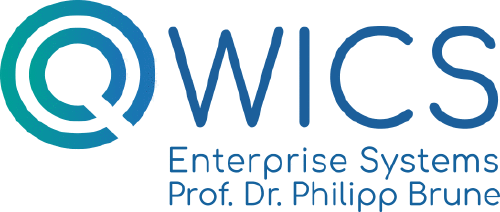 Logo der Firma QWICS Enterprise Systems Prof. Dr. Philipp Brune