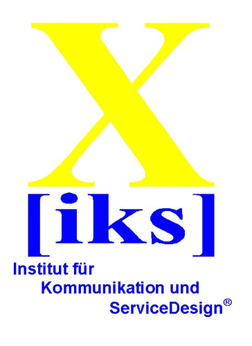Logo der Firma X [iks] Institut für Kommunikation und ServiceDesign