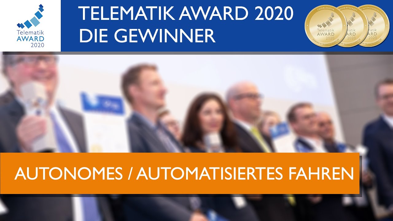 Telematik Award 2020-Autonomes/Automatisiertes Fahren