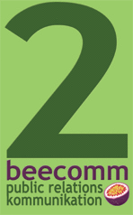Logo der Firma 2beecomm public relations & kommunikation