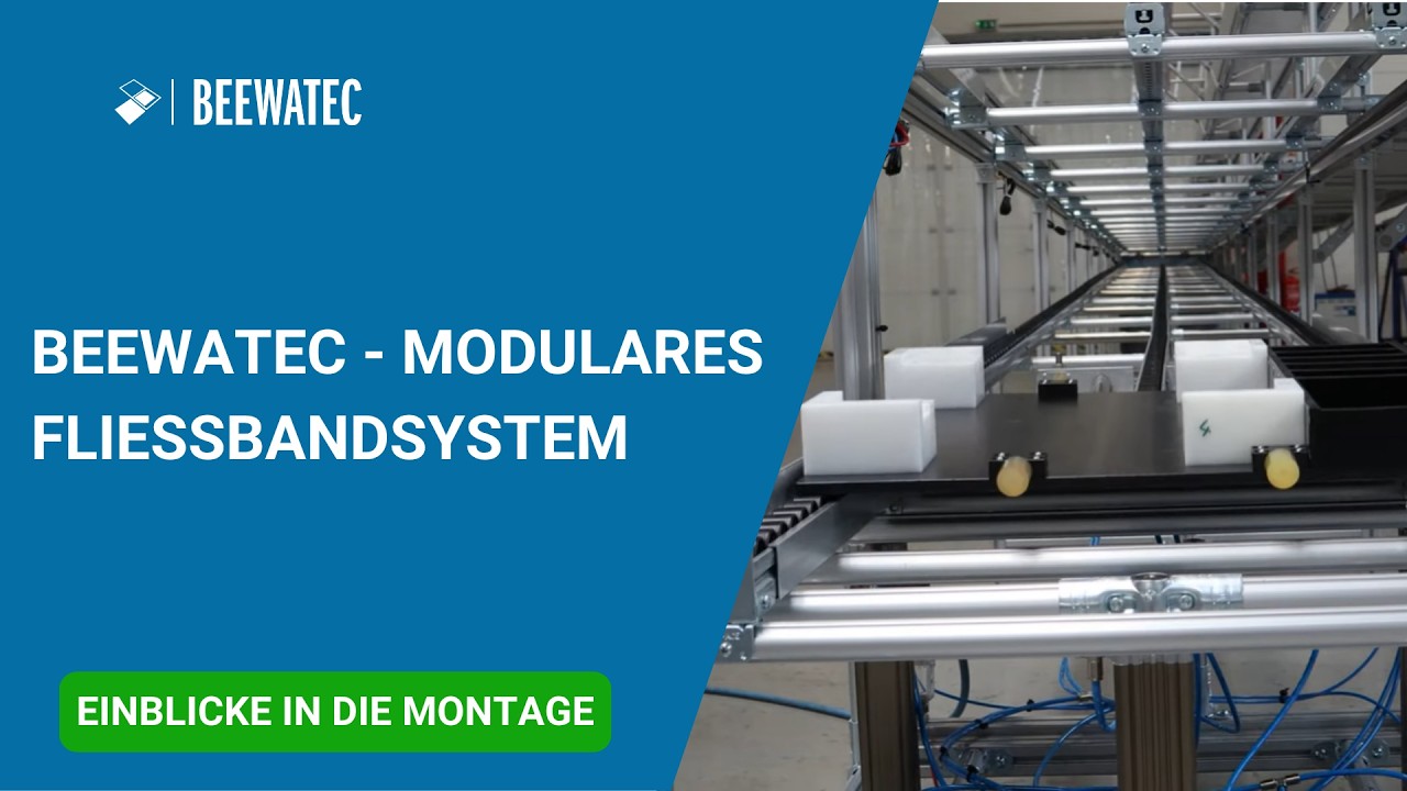 BeeWaTec - Modulares Fließbandsystem | Modular Assembly Line System