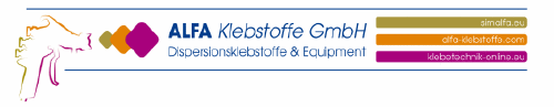 Logo der Firma ALFA Klebstoffe GmbH