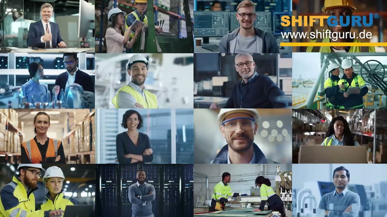 SHIFTGURU - das digitale Schichtbuch - 24/7 immer 100%