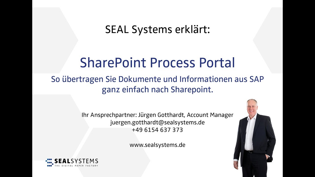 SEAL Systems erklärt: Das SharePoint Process Portal