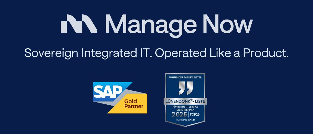 Titelbild der Firma Manage Now GmbH