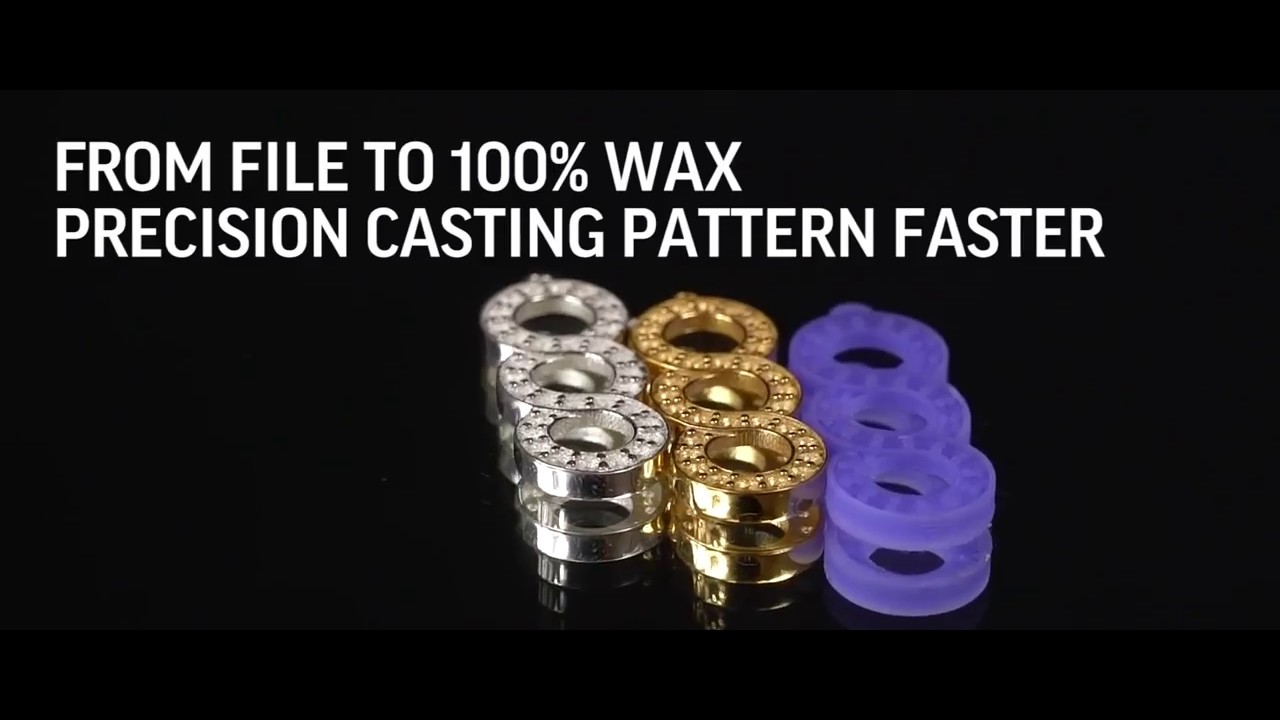 3D Drucker für Urmodelle im Feinguss und Schmuck Guss