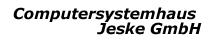 Logo der Firma Computersystemhaus Jeske GmbH