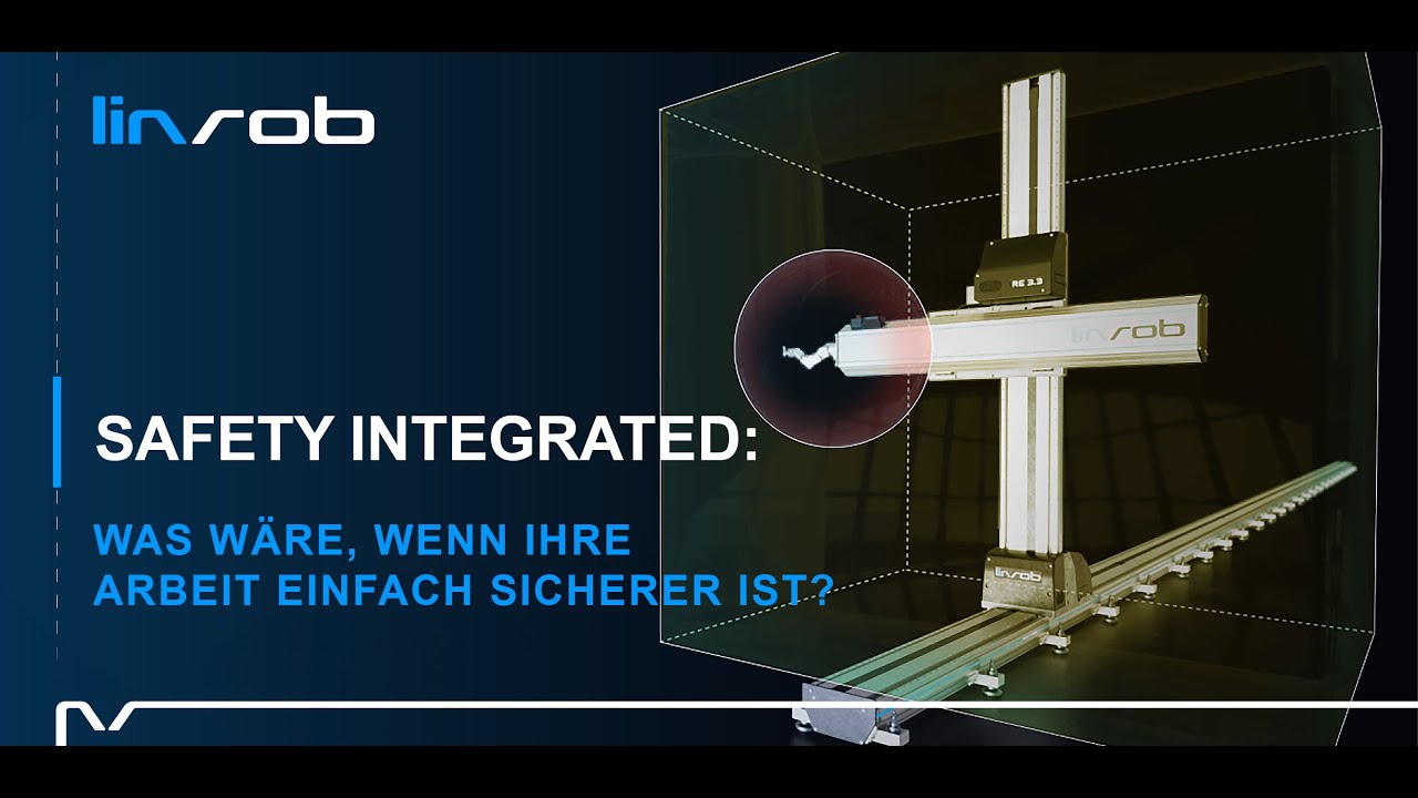 Safety Integrated: Sicherheit direkt in die Linearachse integrieren