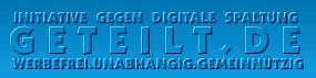 Logo der Firma Bundesverband Initiative gegen digitale Spaltung -geteilt.de. e.V.(i.G.)