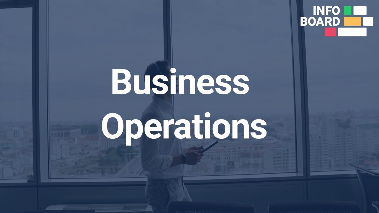 Business Operations mit infoBoard