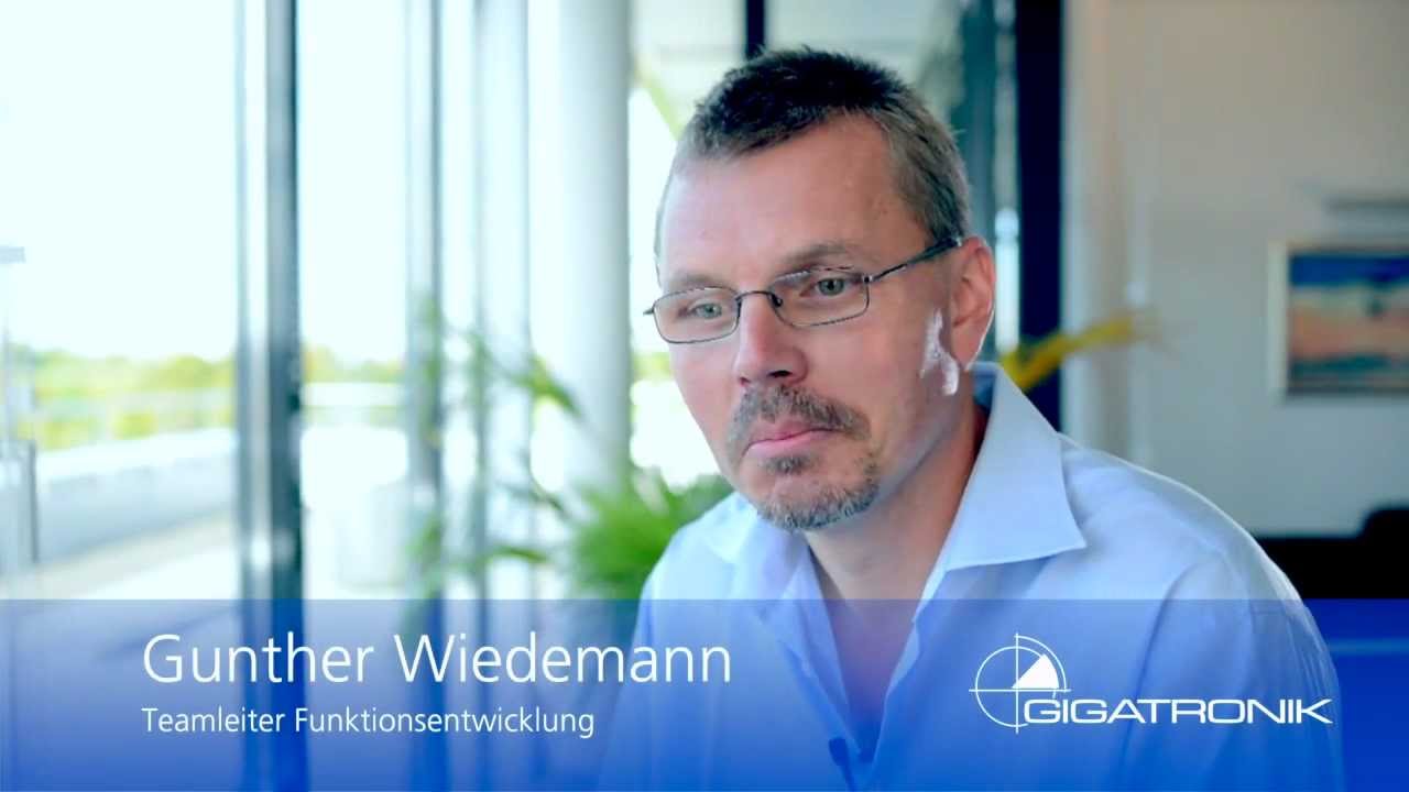 Mitarbeiter-Video Gigatronik-Gruppe Suttgart