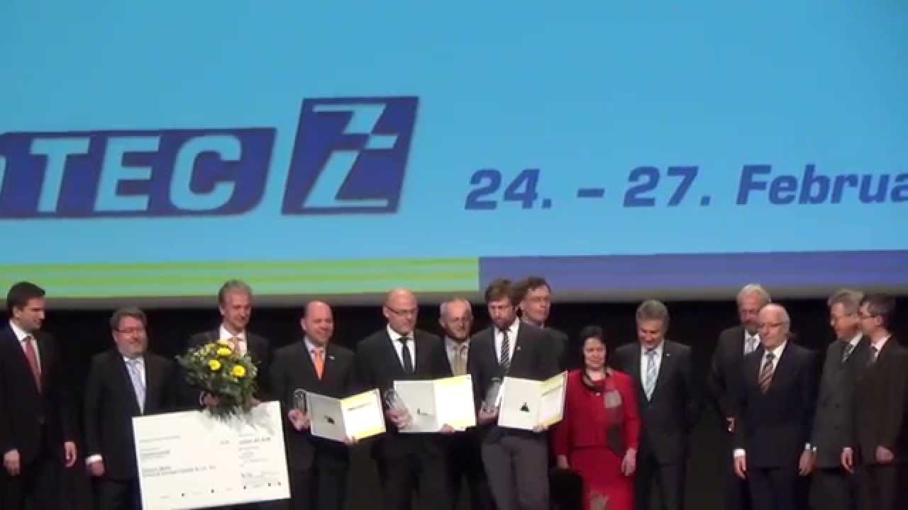 Eröffnung der Intec und Zuliefermesse 2015 in Leipzig