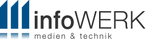 Logo der Firma infoWERK Medien & Technik GmbH