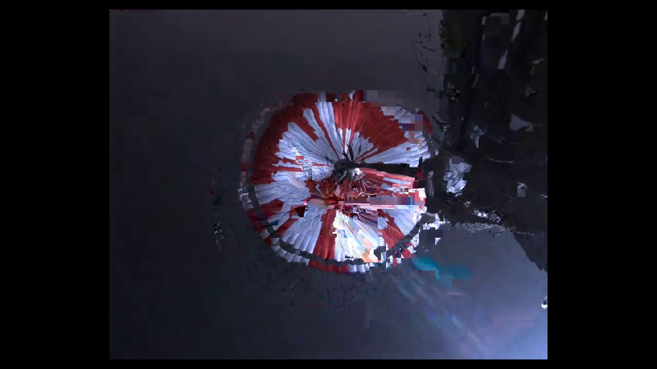 Perseverance’s Descent & Touchdown on Mars: Parachute Up-View Camera POV (Official NASA Clip)