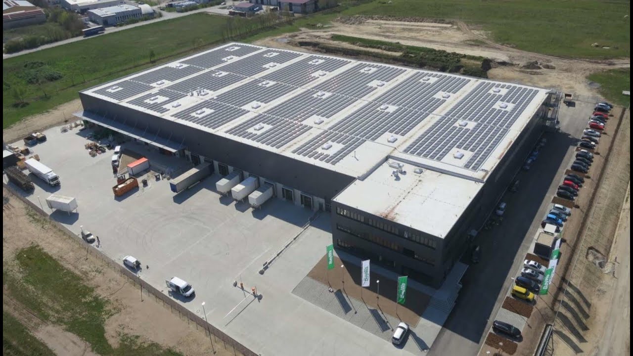 BayWa AG - Zeitraffer Neubau Logistikzentrum, 2016
