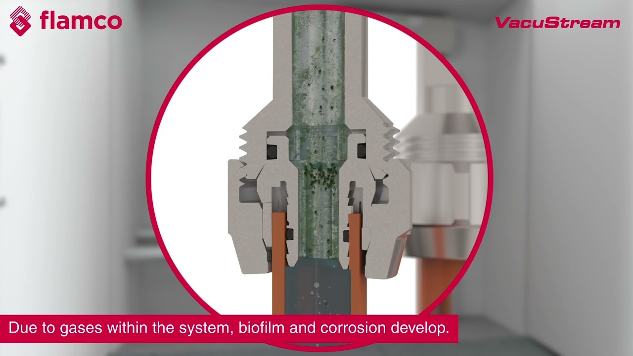 VacuStream - Compact degasser protecting sealed water systems against corrosion, dirt and failure