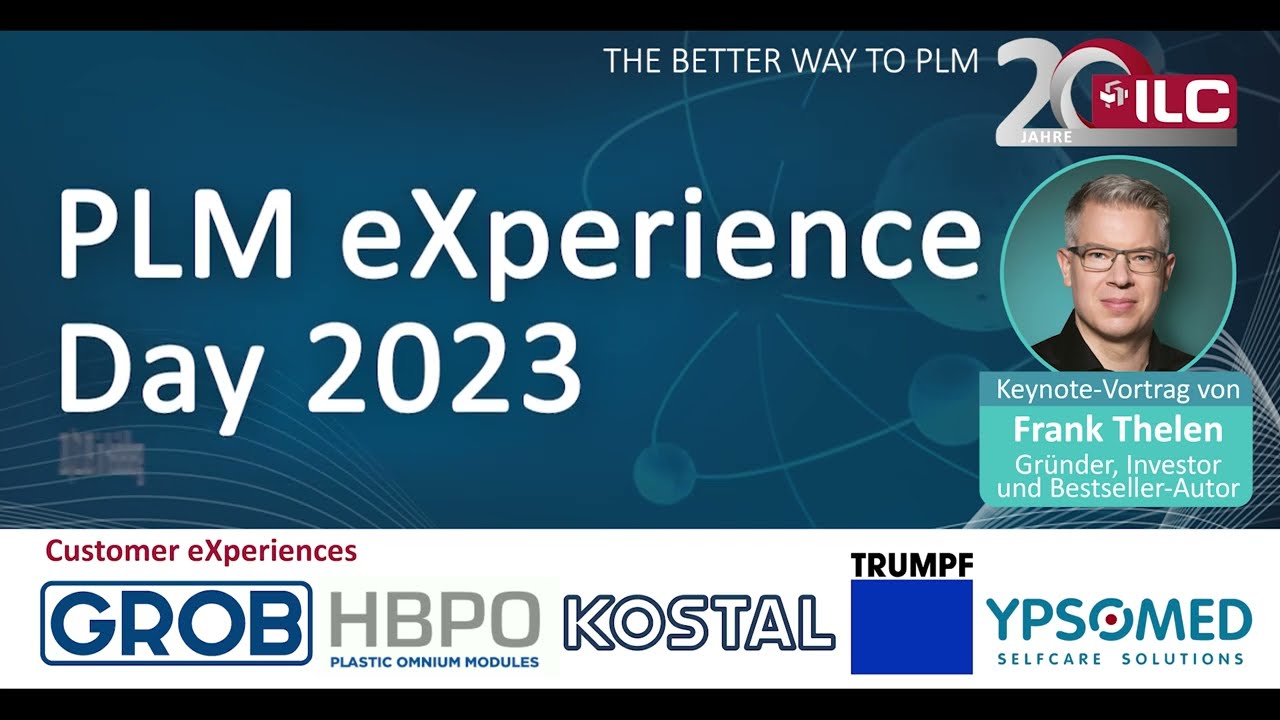 PLM eXperience Day 2023 in Heidelberg - Jetzt Teilnahme sichern!