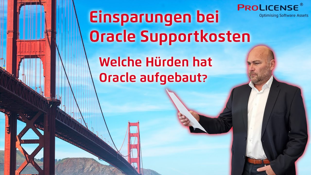 Einsparungen bei Oracle Support Kosten - Welche Hürden hat Oracle aufgebaut?