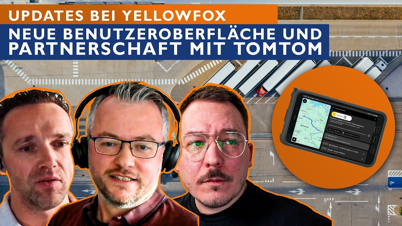Neues Design und TomTom-Navigation: Das ändert sich bei der YellowFox-Telematik!