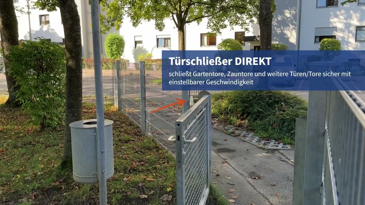 Sicher geschlossene Spielplatztore dank Türschließer DIREKT