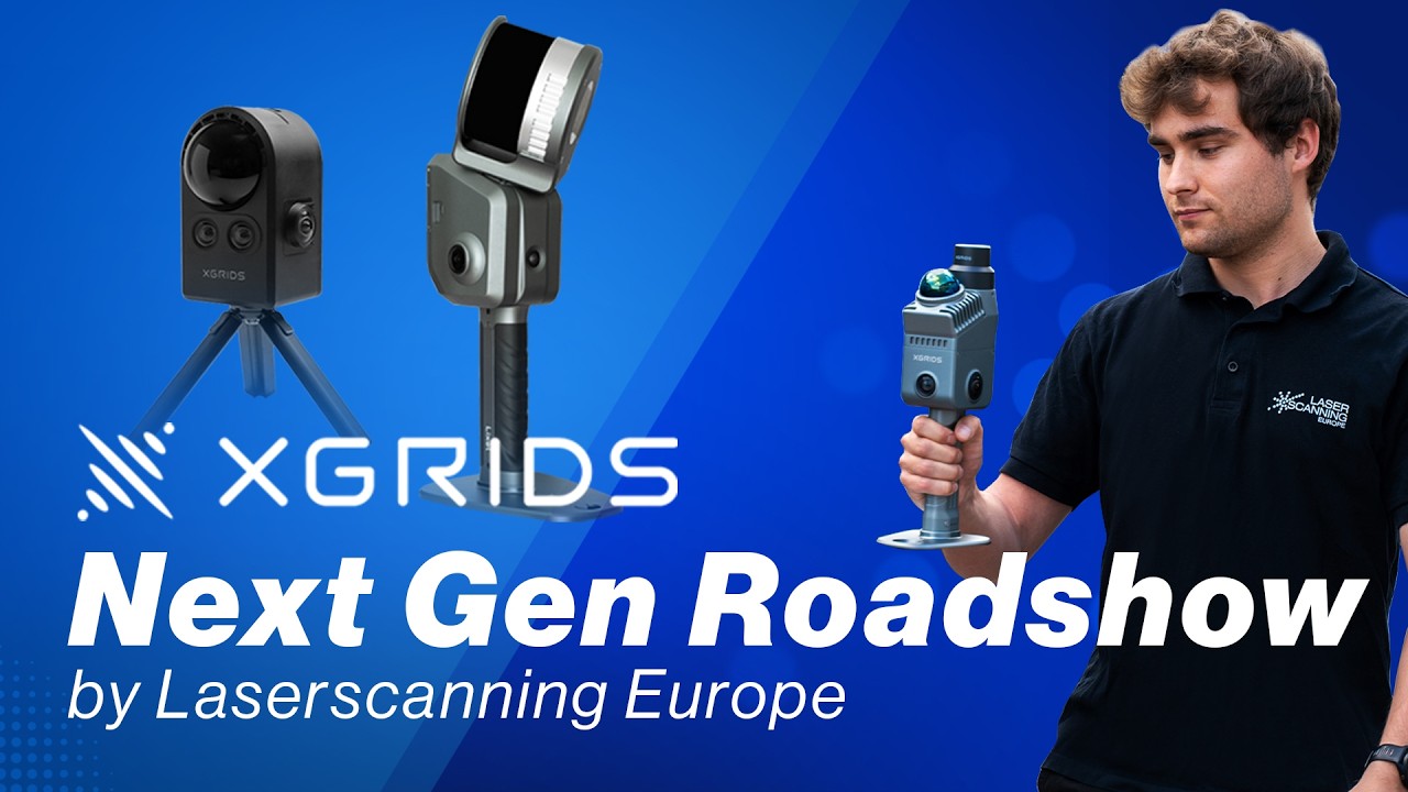 XGRIDS Next Gen Roadshow by Laserscanning Europe - Mobile Scanning Next Level