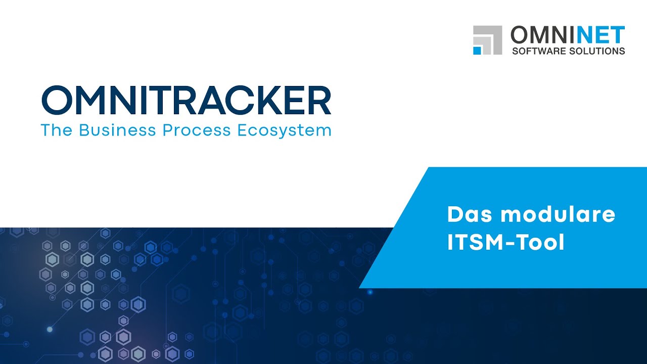 OMNITRACKER ITSM Center
